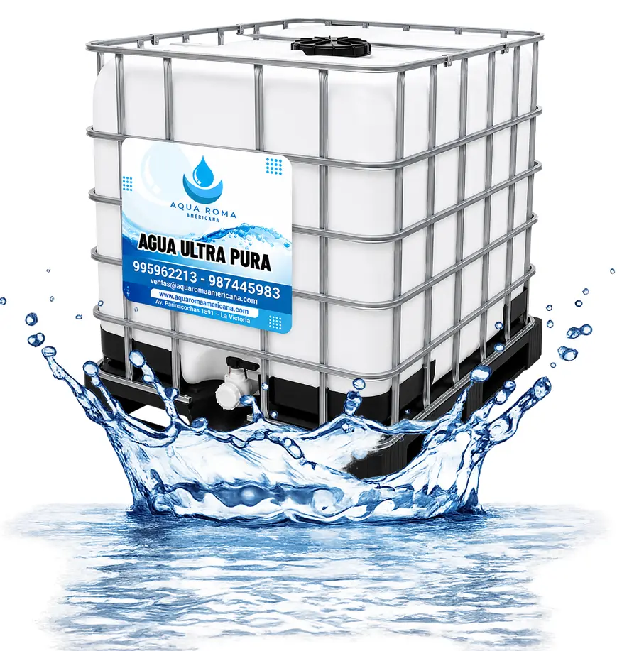 venta de Agua Ultra Pura en Lima de 1000 litros